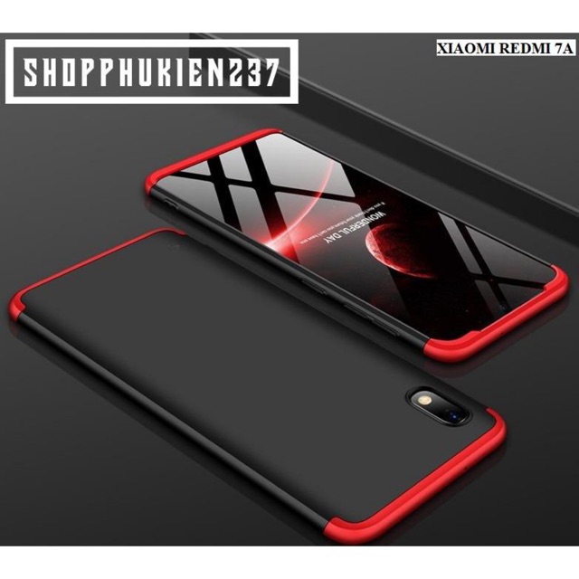 Ốp Lưng Xiaomi Redmi 7A Ốp Cứng Bảo Vệ 360 Độ GGK Cao Cấp