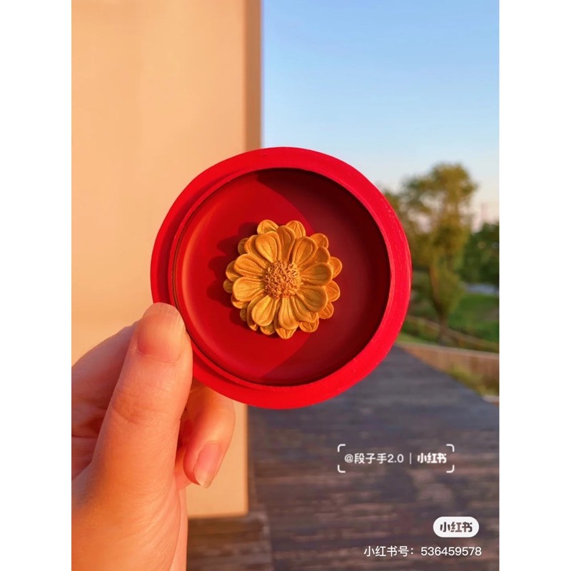 son kem má hồng kem băts sáng handmade khắc hoa cổ trang | BigBuy360 - bigbuy360.vn