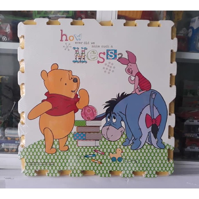 [Shopee giá rẻ] Thảm xốp ghép tranh 1 bộ 4 miếng 60x60cm