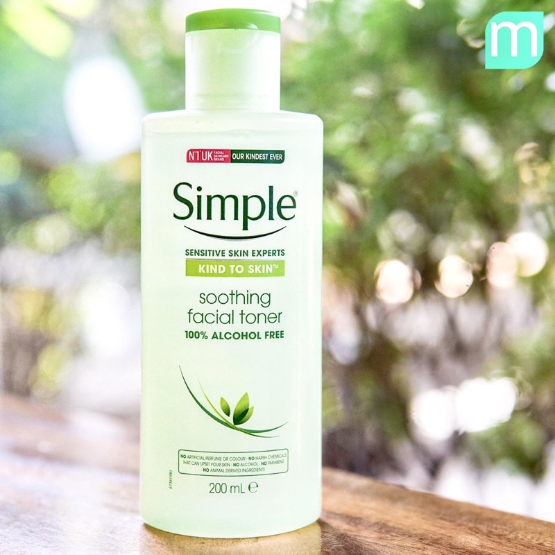 Nước Hoa Hồng Simple 200ml MẪU CŨ