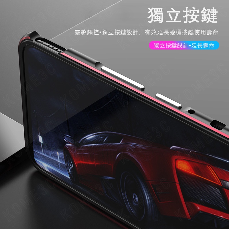 Ốp Điện Thoại Cứng Viền Kim Loại Bảo Vệ Cho ASUS ROG Phone 6 6D 5 5s ROG6 Pro