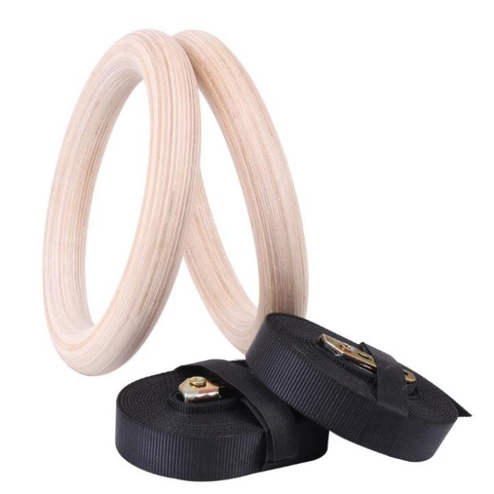 FREESHIP 🎁 Vòng xà gỗ Bạch Dương  ⚡ Vòng xà treo Gymnastic Rings | hn & tphcm