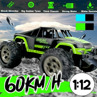 Xe tải Monster Crawlers điều khiển từ xa chạy điện tỷ lệ 1:12 60Km/h 2.4Ghz
