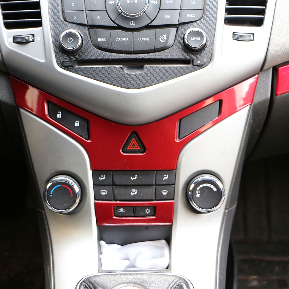 Ốp Viền Nút Điều Khiển Trung Tâm Dành Cho Xe Hơi Chevrolet Cruze 2009-2015