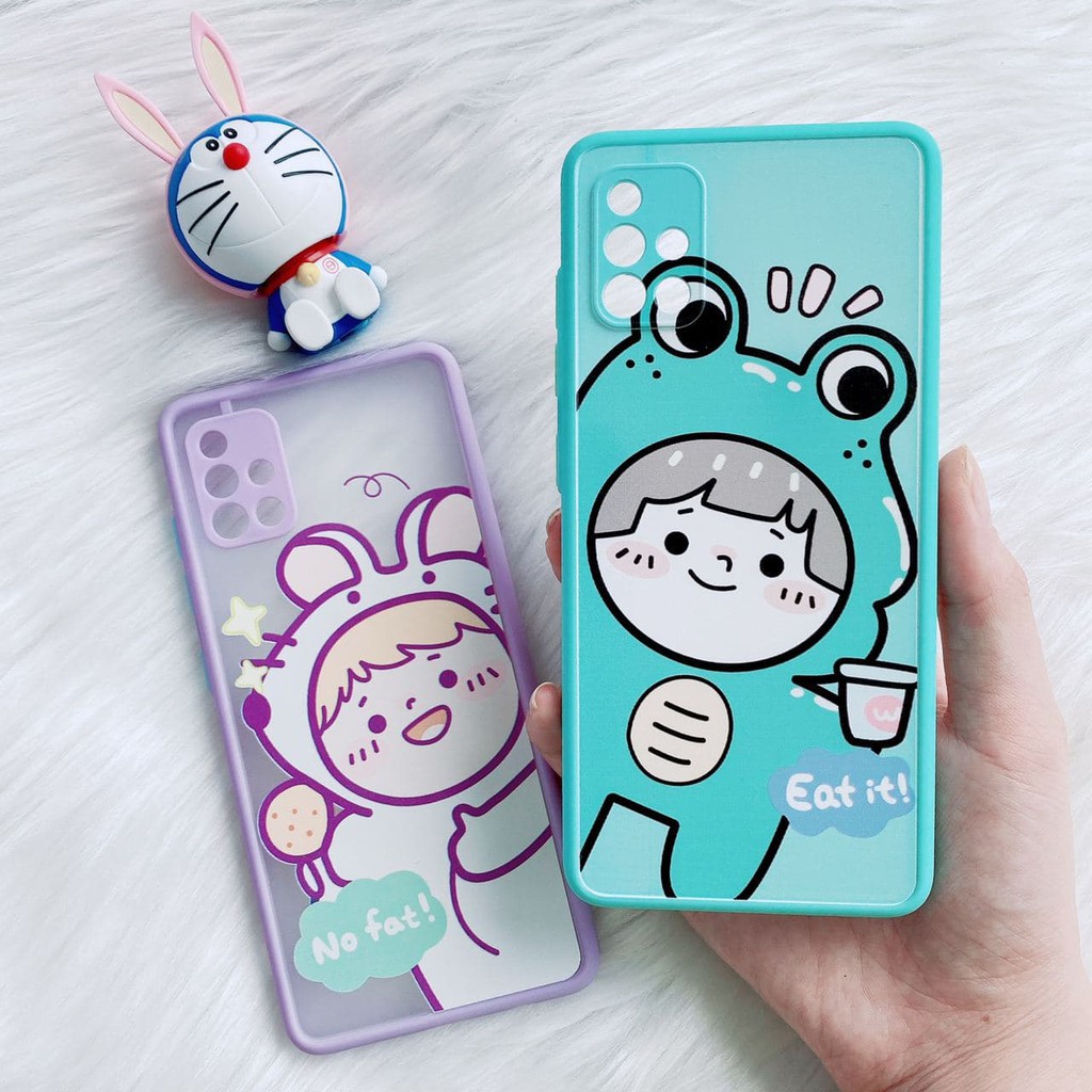 Ốp lưng xiaomi redmi 10/note 10/note 8/note 8 pro/note 7/note 9/ note 9s/ redmi 8/8A nhám mẫu Roro Cosplay bảo vệ camera | BigBuy360 - bigbuy360.vn