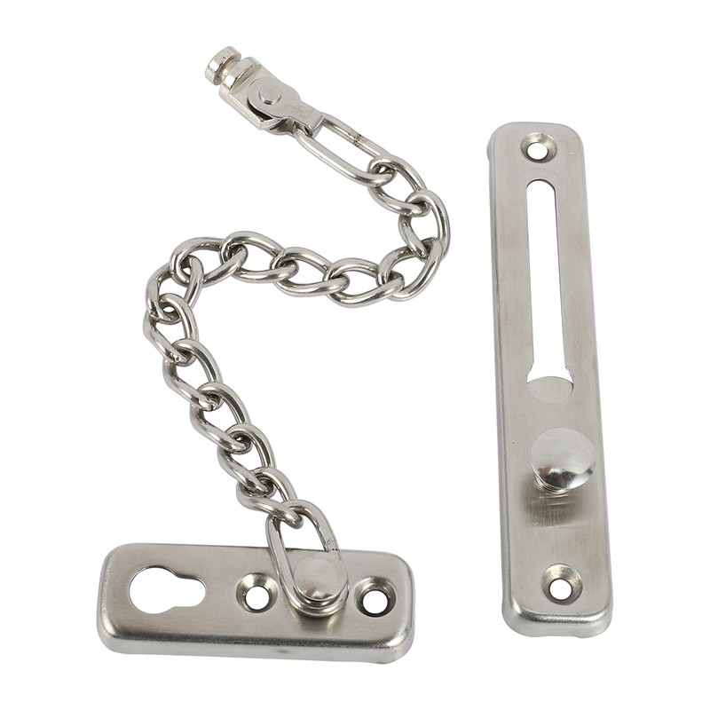 Set 2 Chốt Xích Cửa Chống Trộm Bằng Thép Không Gỉ | BigBuy360 - bigbuy360.vn
