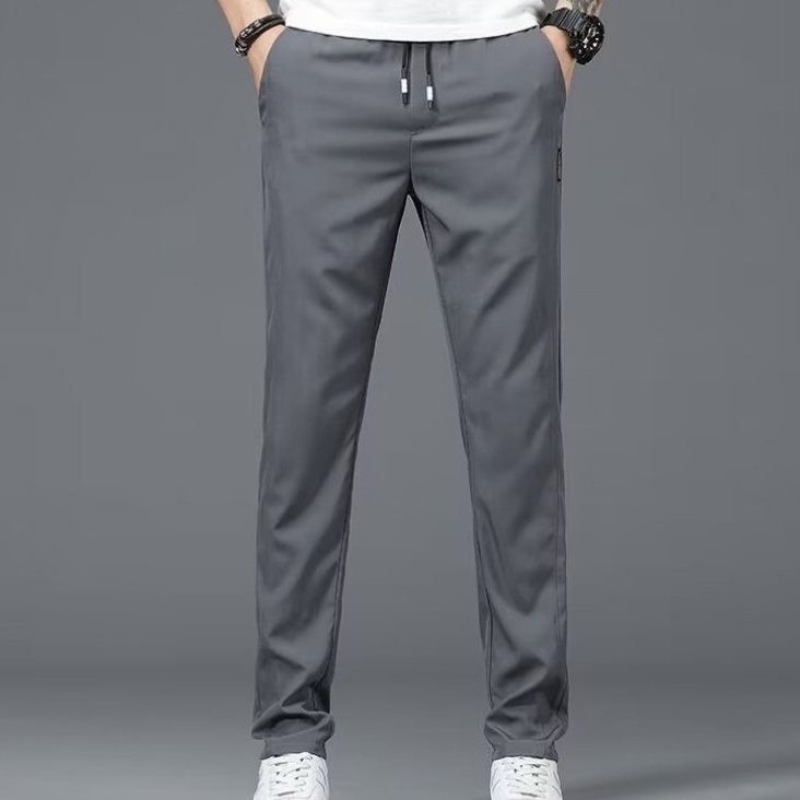 Quần Dài Dáng Rộng Mỏng Phong Cách Mới Thời Trang Mùa Hè Cho Nam