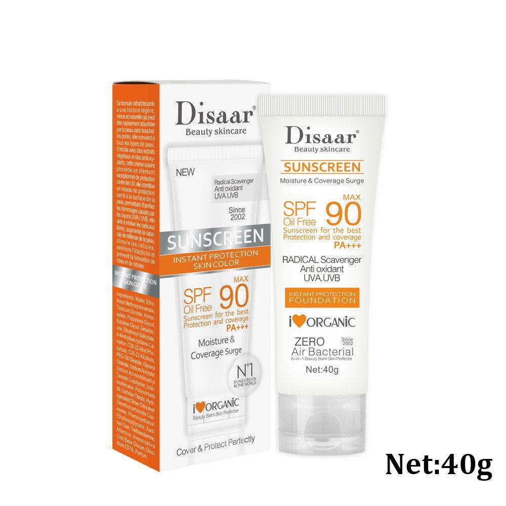 MAXG Kem Chống Nắng SPF90 Kiểm Soát Dầu Chống Thấm Nước Dưỡng Ẩm Cho Da Cổ Và Cánh Tay