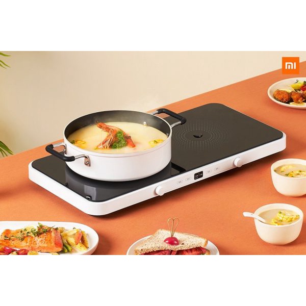 Bếp Từ Đôi Xiaomi Mijia MDCLD01ACM thông minh kết nối app Mihome Chính Hãng FullBox