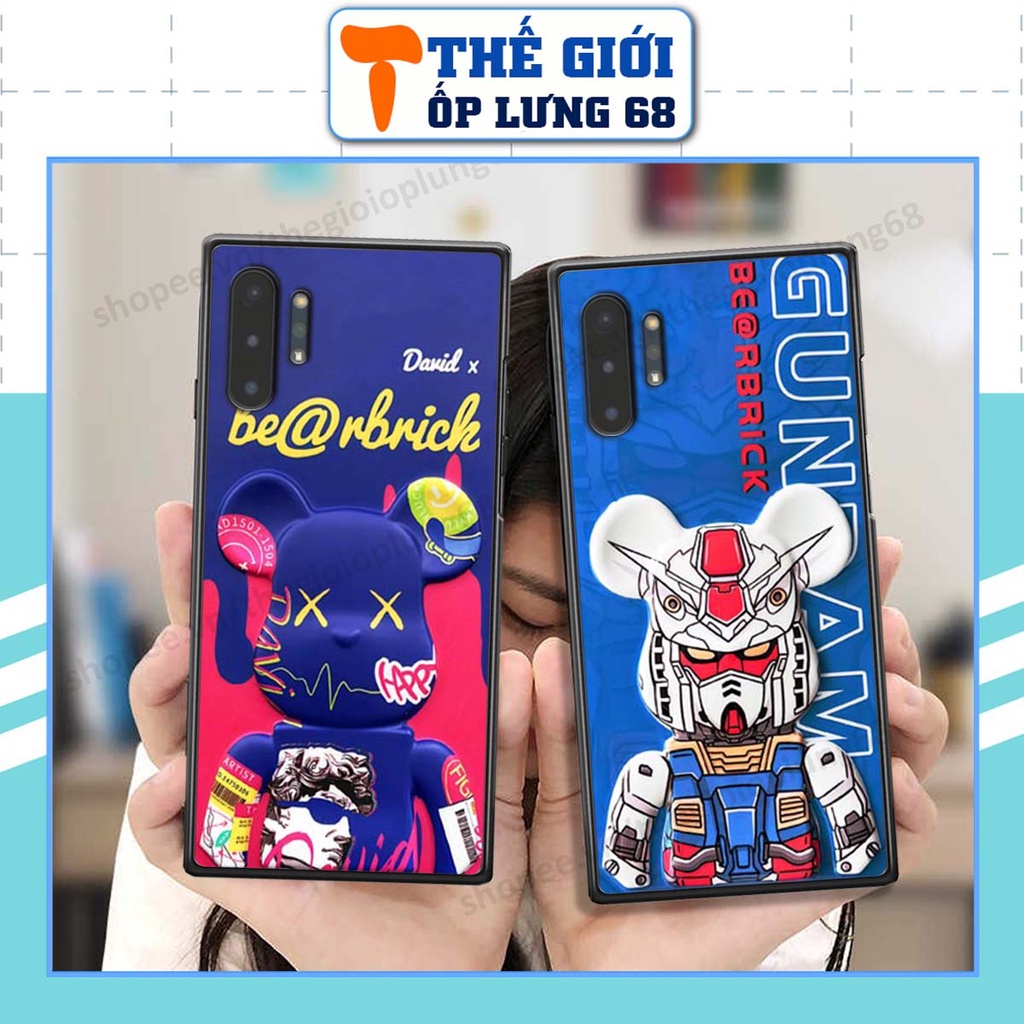 Ốp lưng Samsung Note 10 / Note 10 Plus / Note 10+ in hình 3D kaws, siêu nhân, hoạt hình cực ngầu