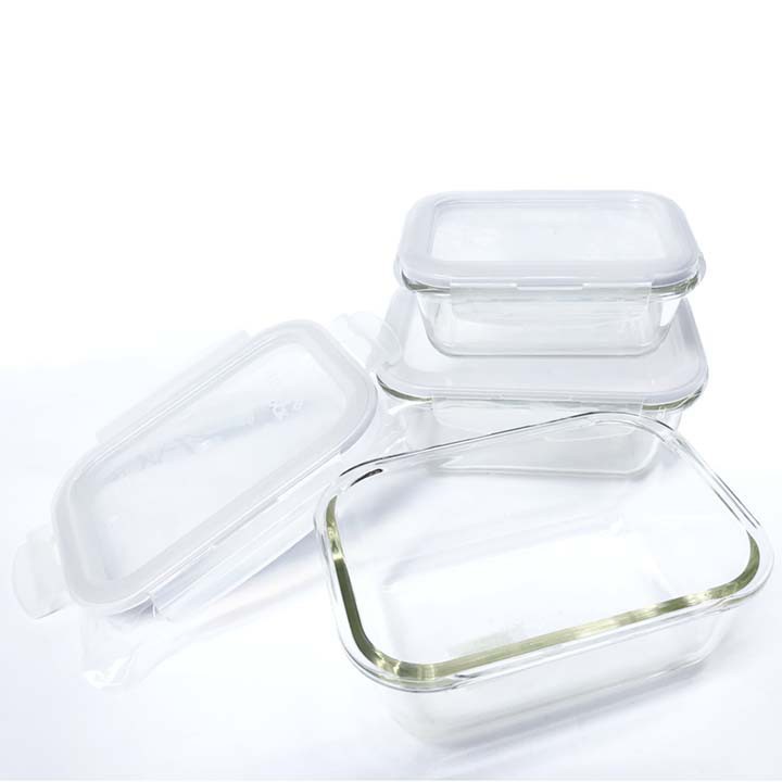 Bộ 3 hộp thủy tinh Lock&Lock (630ml, 630ml, 430ml) tặng túi giữ nhiệt | BigBuy360 - bigbuy360.vn