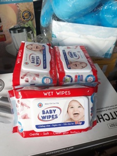 Khăn giấy ướt Baby Wipes 80gr
