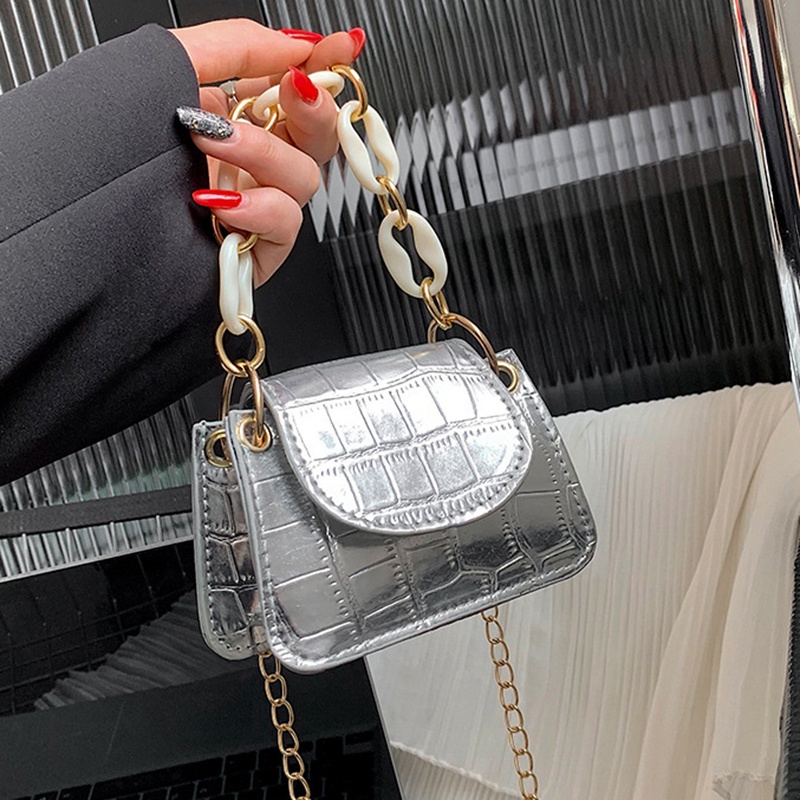 Túi đeo chéo mini IELGY phong cách cổ điển thời trang tùy chọn màu sắc cho nữ