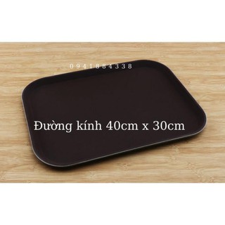Khay Bê Đồ Chống Trượt, Khay Phục Vụ 40Cmx30CM
