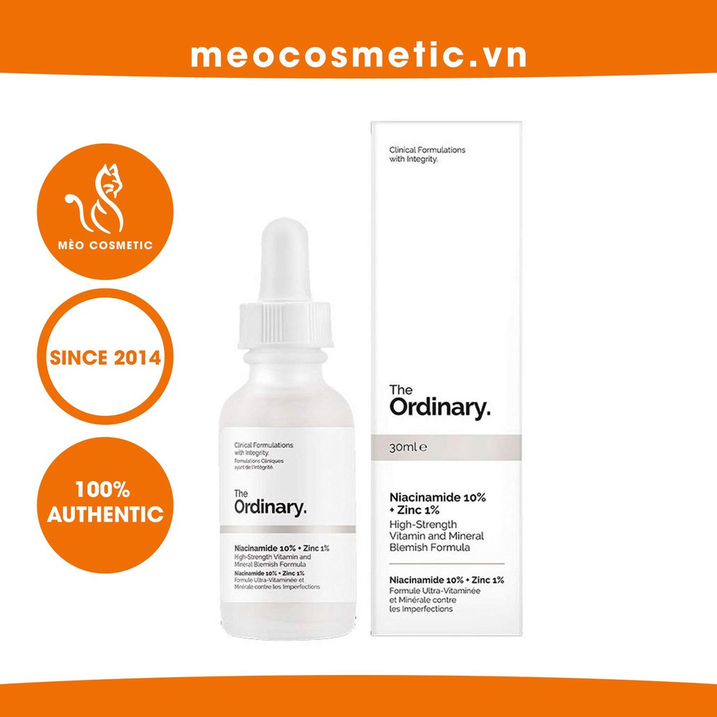 Serum The Ordinary Niacinamide 10% + Zinc 1% | BigBuy360 - bigbuy360.vn