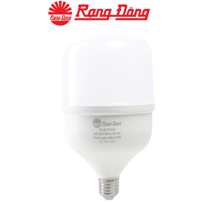 Bóng đèn LED BULB chuyên dụng cho tàu cá 40W Rạng Đông TR120.TC/40W