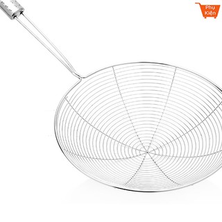 vợt lẩu vòng cán inox