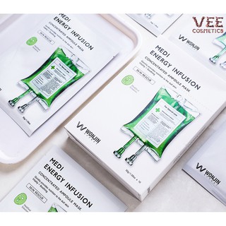 Mặt nạ 💖 freeship 💖mã giảm 100k mặt nạ hồi phục da wonjin effect 10mask