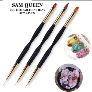 Bộ cọ vẽ nét 3 cây - bộ cọ 3 cây  sét cọ 3 cây (6 công dụng)