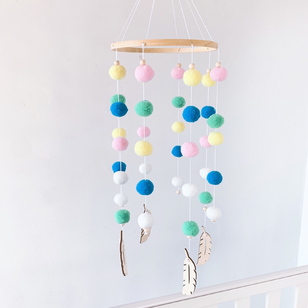 Đồ Chơi Chuông Gió Di Động Treo Nôi Em Bé 6 Tháng Tuổi Trang Trí Phòng Bé Trai Bé Gái