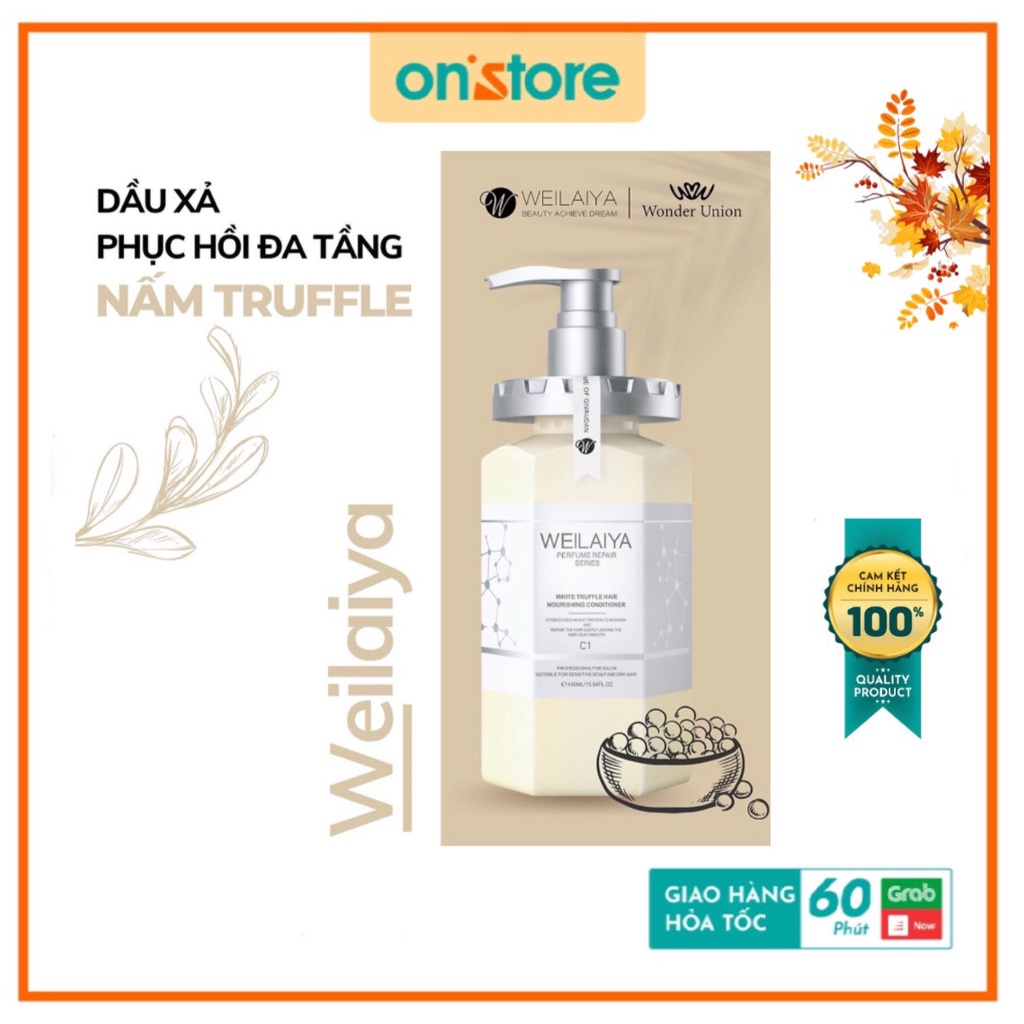 Dầu Xả Phục Hồi Nấm Đa Tầng Truffle Weilaiya 450ml Chăm Sóc Sắc Đẹp Giao Nhanh Giá Rẻ