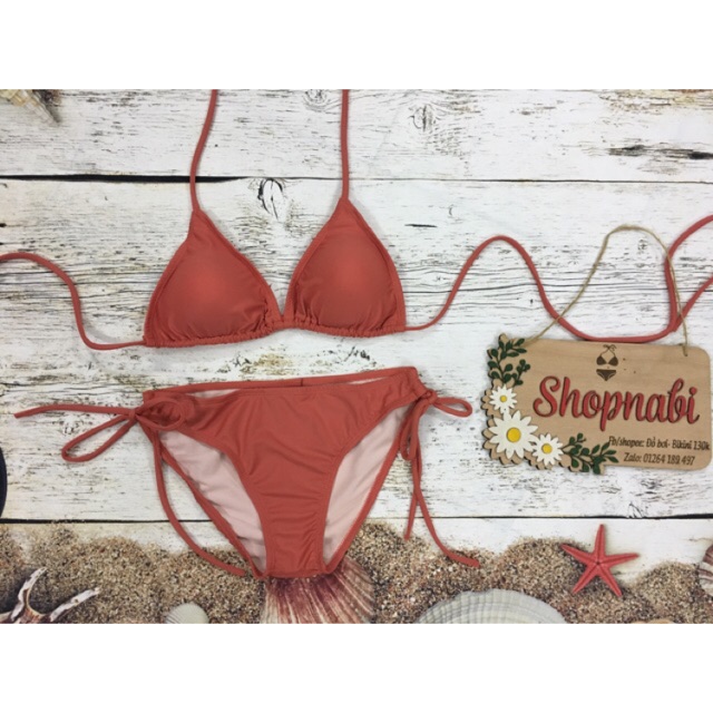 Bikini tam giác 2 mảnh, 17 màu | BigBuy360 - bigbuy360.vn