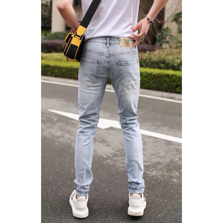 Quần Jean Nam - Quần Bò Nam co dãn ôm form tôn dáng chuẩn, quần jean thời trang cao cấp nam Muradfashion mẫu NT504 | BigBuy360 - bigbuy360.vn
