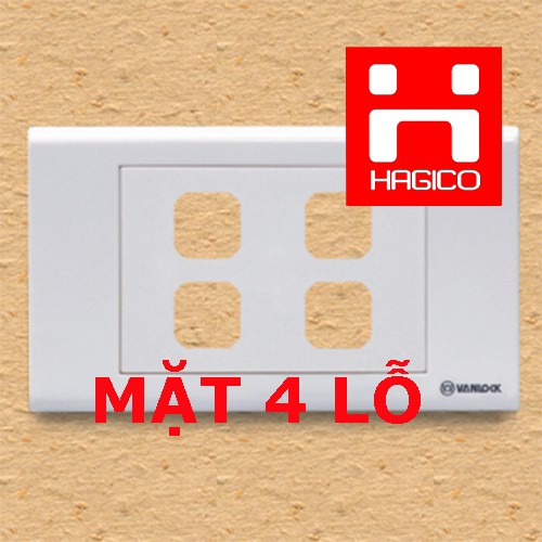 Mặt thiết bị mặt công tắc Sino S18