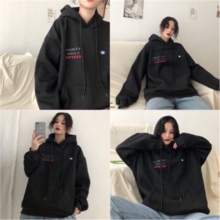Áo hoodie unisex in lá thư nam nữ hàng đẹp