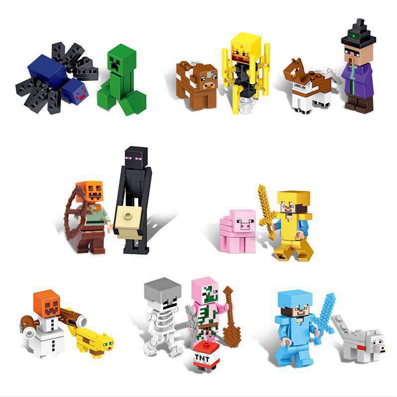 LEGO Bộ Đồ Chơi Xếp Hình Minecraft Mini Size Xl03