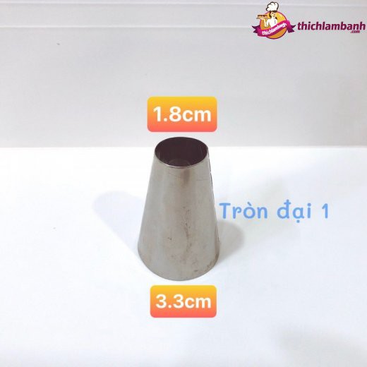 Đuôi lẻ bắt bông kem tròn đại nhiều size