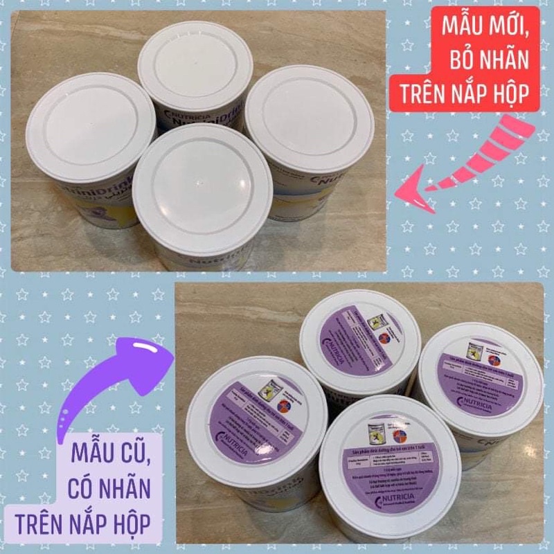 Sữa Bột NutriniDrink Vị Vani Và Trung Tính Hộp 400gr