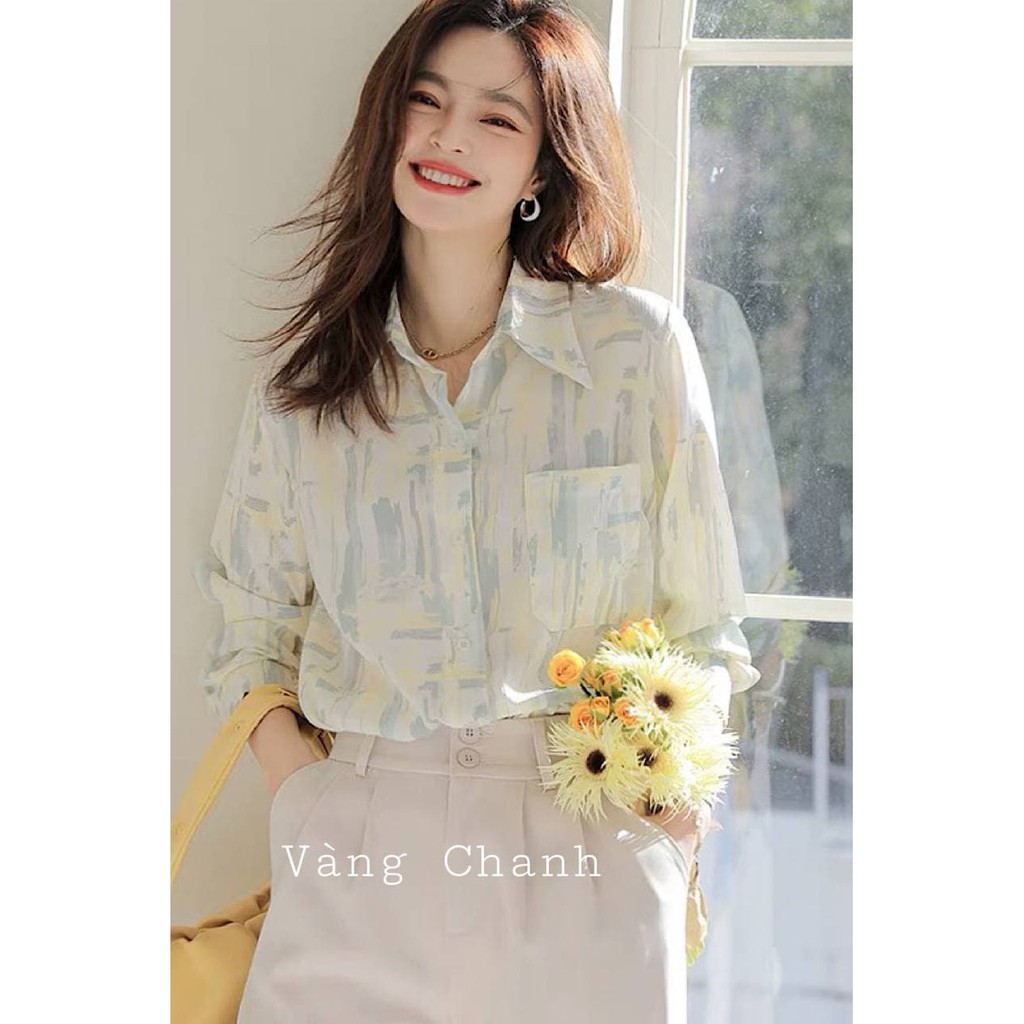 Sơ Mi Công Sở - Lụa pha tằm - Sang chảnh
