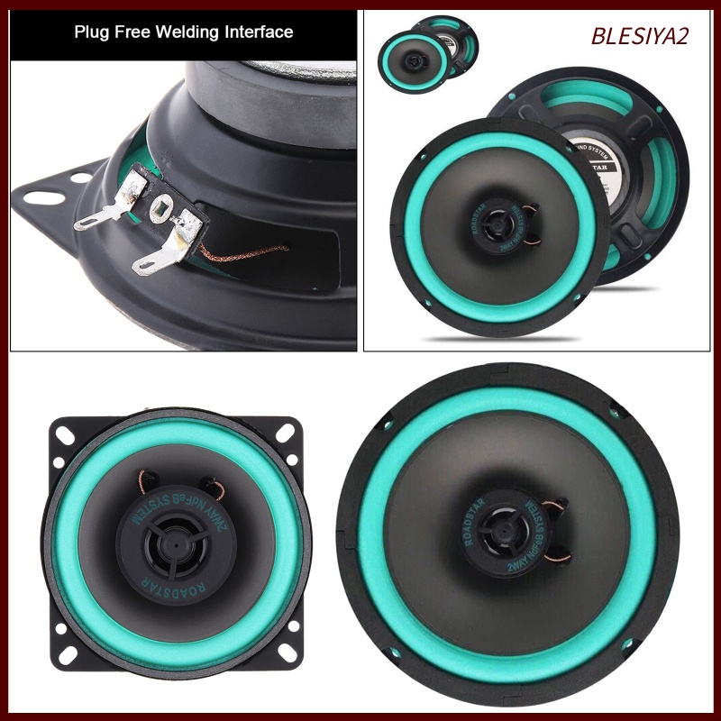 Loa âm thanh toàn dải 2 chiều chụp bằng nhôm thích hợp cho xe hơi