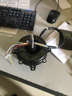 Mô tơ quạt điều hoà 120w