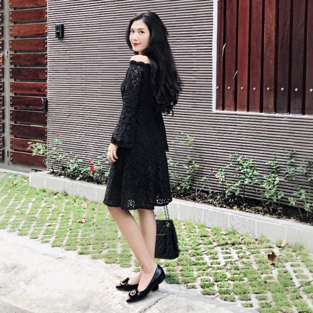 Đầm ren chushopee