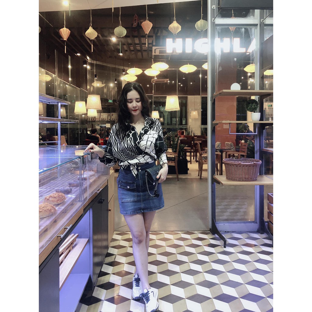 áo sơ mi nữ dài tay form basis, sơ mi nữ công sở thiết kế Josee' dáng eo xinh | BigBuy360 - bigbuy360.vn