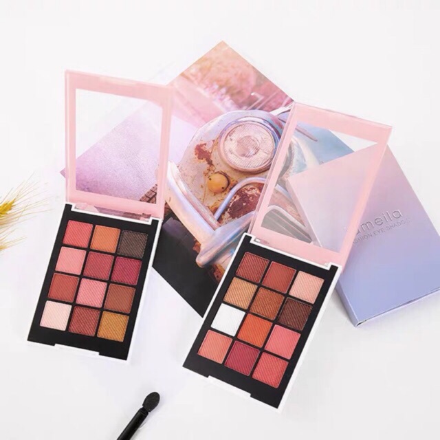 Bảng phấn mắt Color School Lameila 12 ô