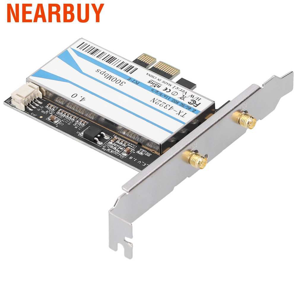 Thẻ Chuyển Đổi Không Dây Băng Tần Kép Bcm943228 2.4g / 5ghz 300m Cho Máy Tính Bàn | BigBuy360 - bigbuy360.vn