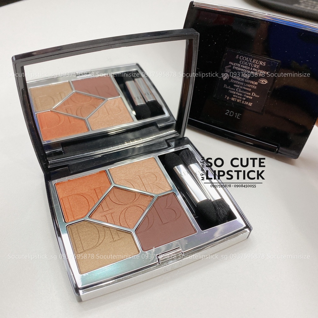 Bảng Phấn Mắt Diior En Rouge Fall Collection 2022 Ko Hộp - No Box