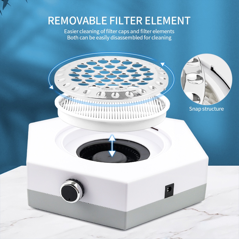 Máy hút bụi móng tay FOREVERLILY 80W chuyên dụng