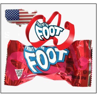 Kẹo dẻo fruit by the FOOT - Mỹ (1 cuộn)