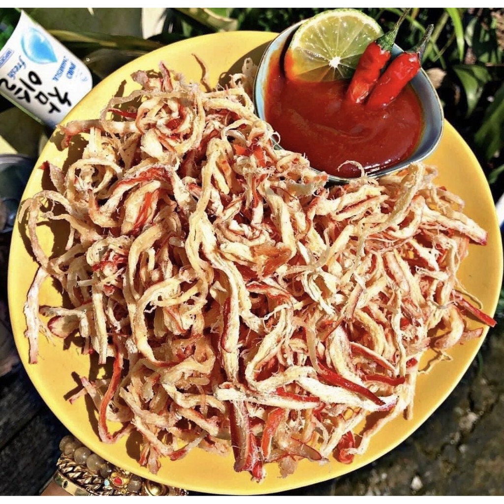 Hũ Mực Hấp Dừa Xé Sợi siêu thị ăn vặt mẹ ốc | BigBuy360 - bigbuy360.vn