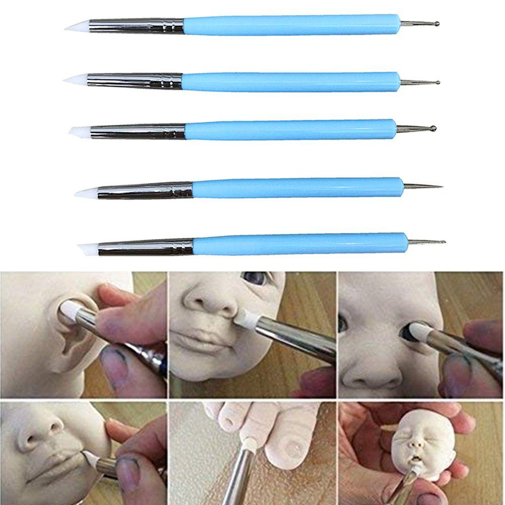 YIYU Set 5 Dụng Cụ Điêu Khắc Đất Sét Chuyên Dụng