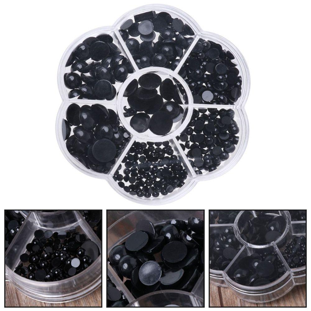 CLEVER Mắt Gấu Bông Tròn Màu Đen Dễ Thương