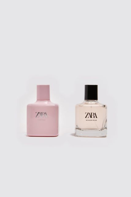 Set 2 chai nước hoa Zara Wonder rose + Tuberose 100ml