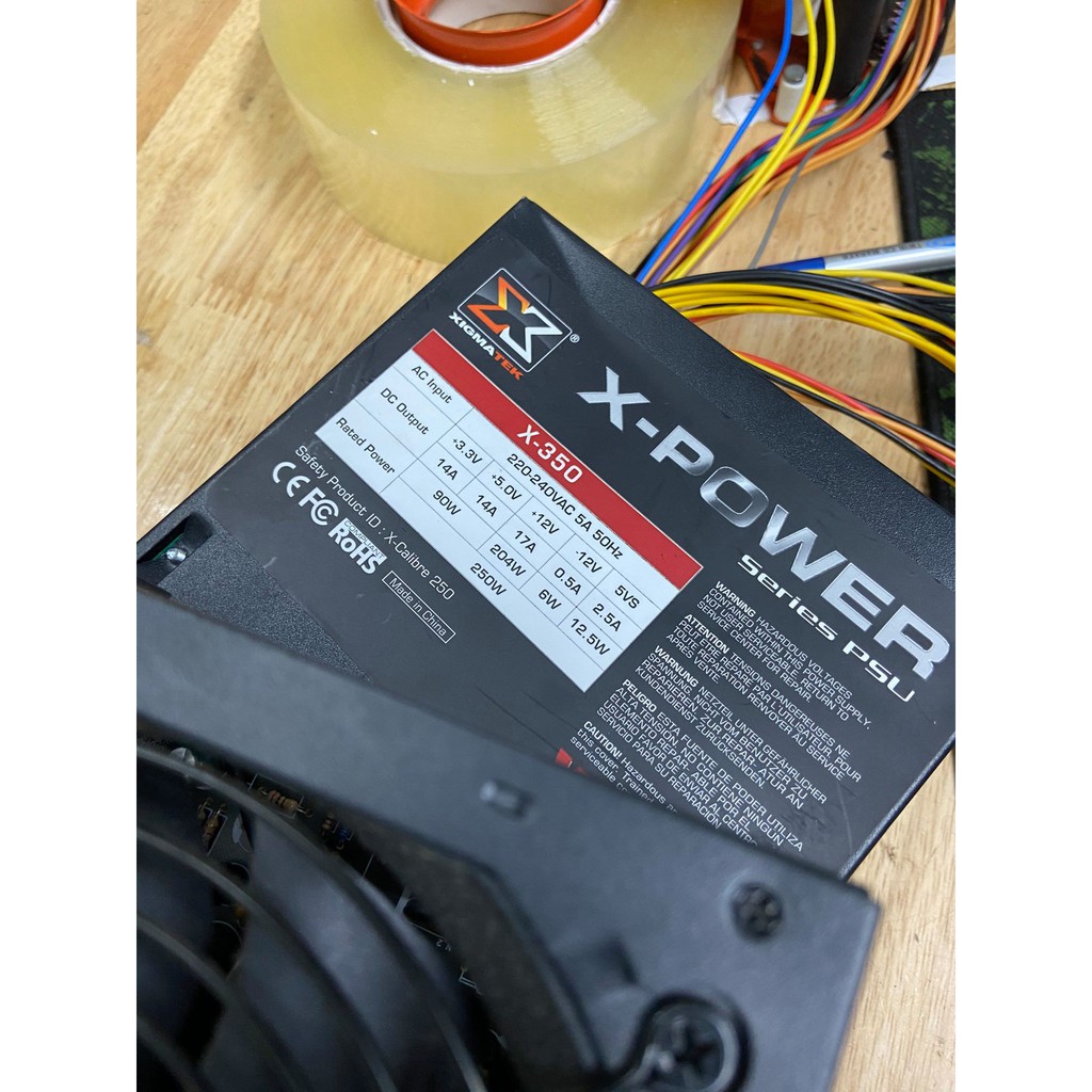 Nguồn máy tính XIGMATEK X-POWER X-350 Bh 3 Tháng | BigBuy360 - bigbuy360.vn
