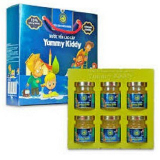 Combo 6 hũ yến thiên hoàng yummy kiddy cao cấp cho bé yêu với hàm lượng 15% yến tổ cao cấp