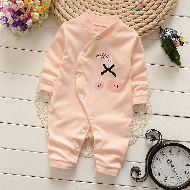 Bộ body liền thân dài tay cho bé chất cotton tự nhiên siêu mát hot quảng châu