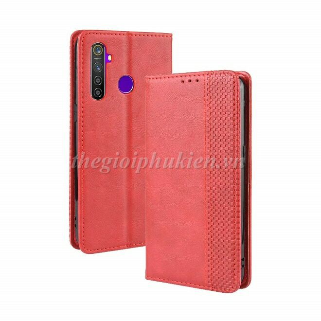 Bao da OPPO Realme 5 Pro, Realme 5i, Realme 5s, Realme 5 dạng ví có ngăn đựng thẻ | BigBuy360 - bigbuy360.vn